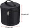 BTSKY Multifunction Marker Case - Zippered Canvas Pen Bag Pencil Organizer Stationary Storage for 80 Markers, Black (NO Compartments Inside)...
