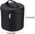 BTSKY Multifunction Marker Case - Zippered Canvas Pen Bag Pencil Organizer Stationary Storage for 80 Markers, Black (NO Compartments Inside)...