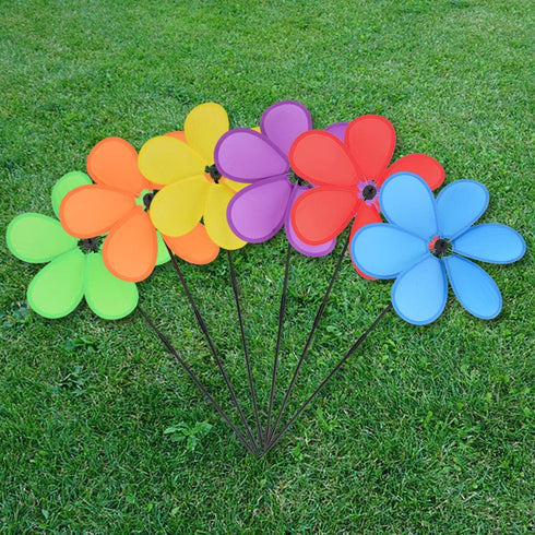 B bangcool Wind Spinners Sunflower Lawn Pinwheels Windmill Party Pinwheel Wind Spinner for Patio Lawn & Garden...