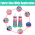 Fabric Glue, Permanent Clear Washable Clothing Glue for All Fabrics, Cotton, Flannel, Denim, Polyester, Doll Repair, 24 Hours Dry and Waterproof. ...