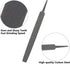 6 Inch Flat Medium Cut File, High-Carbon Steel Double Cut Teeth Single Hand File Without Handle Suitable for Wood, Metal, Sharpening...