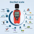 Digital Sound Level Meter Decibel Meter -35dB?135dB LCD Display,Min/Max/Hold Function Temperature Measurement- Noise Reader DB Meter for Home,Engi...