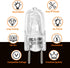 Belleone Microwave Light Bulb Fit for GE Samsung Kenmore Maytag Elite Over The Stove Range Oven, Halogen Light Bulb with G8 Bi-pin Base 20W Microw...