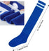 Neon Knee High Socks, 8 Pairs Striped Tube Sock Athletic Baseball Basketball Dance Neon Colored Soccer Socks for Adult Girls Women Youth, 8 Colors...
