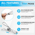 40 Pack Wire Clothes Pins Heavy Duty Outdoor, Stainless Steel ClothesPins for Hanging Clothes, Metal Clothes Pegs, Clothing Clips, Laundry Pins 1....