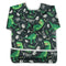 Baby Bib Long Sleeved Shirt With Pocket 1-3 years old Toddler For Boys (Green Dinosaurs)...