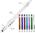 Thank You Greeting Gift Stylus Pens for Touchscreen Devices - 2 in 1 Multifunction Pen - for Employee Appreciation, Bulk Gifts for Business Events...