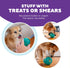 Outward Hound Double-Tuff Interactive Treat Stuffer Dog Chew Toy, Durable Dog Toy, Medium, Blue...