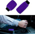 2 PCS Car Gear Shift Knob Cover & Car Handbrake Cover, Anti-Slip Breathable Comfortable Handbrake Gear Shift Protector, Car Interior Accessories U...