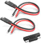 10AWG SAE Connector Extension Cable 10 Guage SAE Quick Connector Disconnect Plug SAE Power Wire for Automotive RV Cars Tractor Motorcycle Solar Pa...