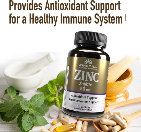 Windmill Zinc Sulfate Tablets, 90 Count...
