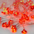 Yolyoo 14.7 ft 40 LEDs Heart Shaped String Lights for Valentines Day,Wedding,Mother's Day,Christmas,Party Favors,Pink White Red Heart Shaped Light...