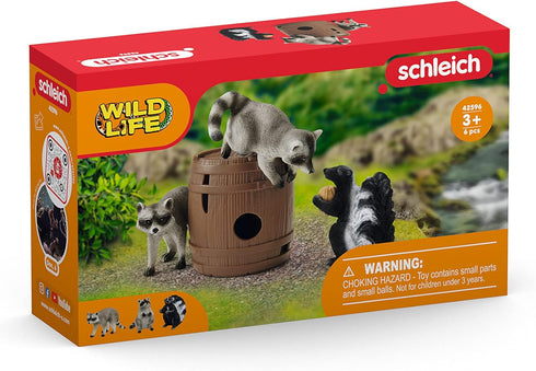 Schleich Wild Life, 5-Piece Playset, Animal Toys for Boys and Girls 3-8 Years Old, Nutty Mischief, Ages 3+...