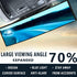 MIAOKE Blu-Ray Car Mirror - 12 Inch Anti-Glare Easy To Install, Universal All Car Wide Angle Panoramic Rear View Mirror Accessory...