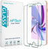 HPTech (2 Pack) Tempered Glass For iPhone 8 Plus, iPhone 7 Plus, iPhone 6S Plus, iPhone 6 Plus 5.5-Inch Screen Protector, Case Friendly, Easy to I...