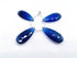 1 Strand Iolite Quartz 4 Pcs Beads Size 35x15mm Pear Shape Cut Faceted Beads for Jewellery Making, Beading & Craft Supplies KCRAFTS-RK_k80...