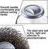 Stainless Steel Scrubber with Handle?Heavy Duty Cleaning Supplies for Pots, Pans, Grills, Ovens & Other Tough Jobs (1P)...
