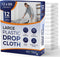 12 Pack 12 x 9 ft Extra Large Painter’s Plastic Drop Cloth Painting Sheet-Light & Durable Dust Cover-Clear Plastic Sheet-Plastic Sheeting-Plastic ...