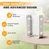 Aluminum Fence Bracket for Vinyl Fencing,Fence Bracket Used for Connecting Panel to Post,Vinyl Fence Brackets Fit 2.75in Rails,Heavy Duty Metal Fe...