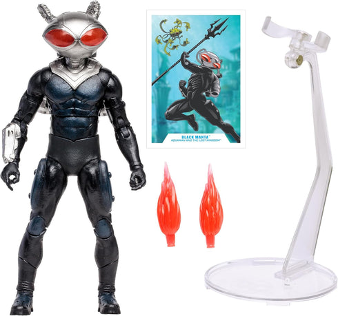 McFarlane Toys - DC Multiverse Black Manta (Aquaman and The Lost Kingdom) 7" Action Figure...
