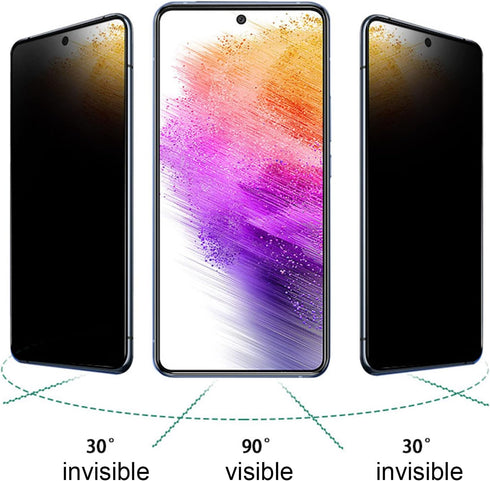 2PCS Privacy Tempered Glass Anti-Spy Screen Protector Anti-Peeping Film Suit for Google Pixel 6a 9H Hardness......