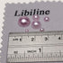 Libiline 1 Box 1170pcs Purple Mix Sizes Round 3/4/5/6/8/10mm Flat Back Beads Half Pearl Scrapbooking Bead for Wedding Ornament (Purple)...