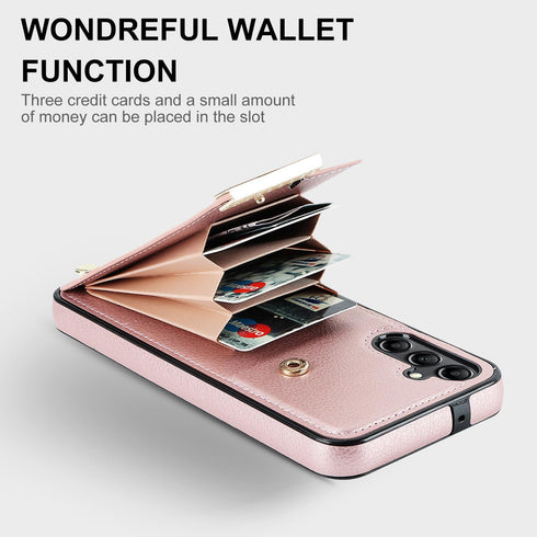 Asuwish Phone Case for Samsung Galaxy A14/M14 5G Wallet Cover with Tempered Glass Screen Protector and Leather Purse Credit Card Holder Slot Cell ...