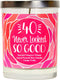 40 Never Looked So Good | Spice, Tobacco Flower, Sandalwood | Scented Soy Candles | 10 Oz. Jar Candle | Made in the USA | Decorative Aromatherapy ...