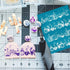 OLYCRAFT 4x5 Inch Witch Potion Clay Stencils Magic Potion Non-Adhesive Silk Screen Stencil Fantasy Theme Clay Silk Screen Reusable Mesh Transfer f...