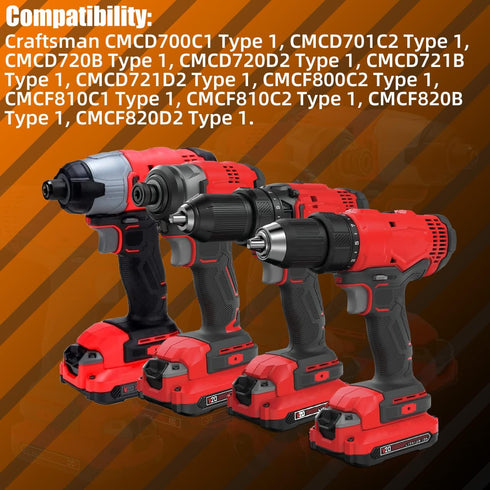 Replacement for Craftsman Cordless Drill Belt Clip - Power Tools Replacement Parts N597001 (4 Pack)...