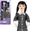 Girls Black Dolls, 11.5'' Toys Long Sleeve Dots Black Hair & Black Shoe, Birthday for Girls Fans Kids...