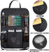 Car Backseat Organizer 2 Pack, Car Seat Back Organizers Storage Kick Mat Seat Protector, Car Seat Back Protectors with Clear 10" Tablet Holder + 5...