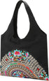 MAZEXY Tote Handbags for Women Large Embroidered Canvas Shoulder Bag Daily Bag...