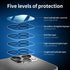 NEW'C 4 Pack, 2 Pack Screen Protector for iPhone 13 Pro + 2 Pack Camera Lens Protector, Sensor Protection,Case Friendly Tempered Glass Film......
