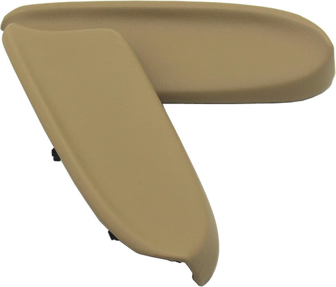Ezzy Auto Beige Armrest Vinyl Front Door Panels Armrest Lid for 2008-2012 Honda Accord...
