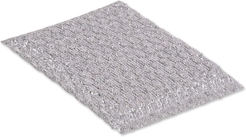 RSVP International Kitchen Cleaning Collection Gentle Scrubbing Sponge for Non-Stick Cookware, Porcelain & Glass, Dishwasher Safe, 5x3.5, Silver...