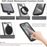 Self-Check Waterproof Phone Case Compatible for iPhone 13 Pro, Underwater Touchscreen Waterproof Phone Pouch Diving Phone Case with Lanyard for Sn...