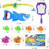 Bath Toys Baby Bath Essentials Fishing Pole Games Swimming Shark Grabber Water Table Pool Bath Time Infant Bathtub Toy Set Non Toxic Mold Free Bat...