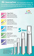 COMIART Clay Sculpture Tools Silicon Color Shapers Painting Brushes Size 6...