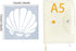 GORGECRAFT 8 Mixed Sea Animals Stencils Set 5.1x5.1 Ocean Creatures Painting Templates for DIY Art Crafts Scrabooking (Starfish, Conch, Seahorse, ...