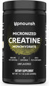 UpNourish Micronized Creatine Monohydrate Powder 400 G - Unflavored Vegan for Pre Workout, Muscle Building Pure Women and Men Instantized Suppleme...