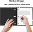 1 Inch Telescoping 3 Ring Binder- 1 PCS-Black, Portable Plastic Binder with Telescoping Spine, 3 Ring Binder with Foldable Front Cover Holds 8.5" ...