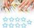 Star Paper Clips, 100pcs Blue Star Paper Clips Bookmarks Cute Paper Clips Small Paperclips for Office School Paper Files Organizing...