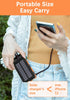 Solar Charger 20000mAh Power Bank Portable Solar Phone Charger, Camping Waterproof External Battery Charger for Cell Phone, 2 USB/LED Flashlight w...
