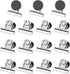 15Packs Refrigerator Magnets, Magnetic Clips Heavy Duty for Fridge, Widening Design Whiteboard Magnets Clips, Strong Scratch-Free Magnetic Clips P...