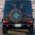 Not All Those Who Wander are Lost Compass Spare Tire Cover 16 Inch Wheel Protector for Truck SUV Trailer Camping Rv Tire Covers...