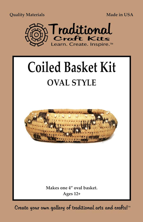 Coiled Basket Kit - Oval Shape...