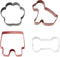 Wilton Metal Cookie Cutter Set, Pet Theme, 4-Pack...