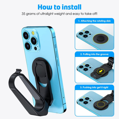 WixGear SELFPICT, Hand Selfie & Stand with Secured Hand Selfie Holder and Stand (New 2022 Patent Item)...