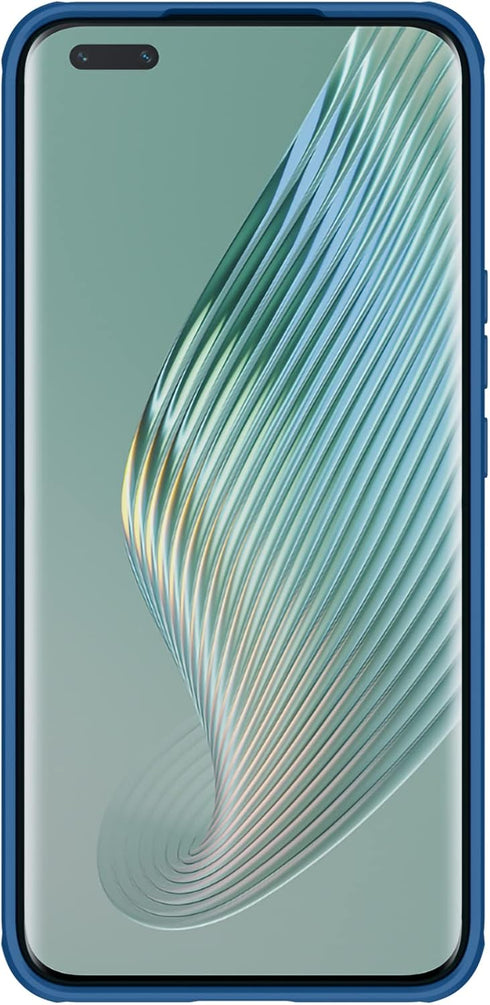 Honor Magic 5 Pro Case with Camera Cover, Corners Airbag Shockproof Protective Slide Cover Lens Protection Case Magic5 Pro (Blue)...